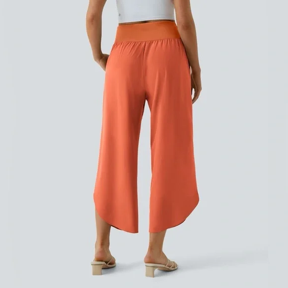 Halara Breezeful™ High Waisted Crossover Quick Dry Resort Pants with Pockets - Picture 2 of 5